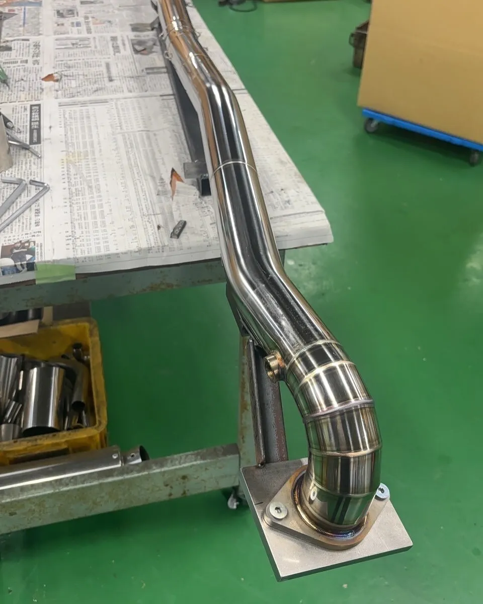 センターパイプの試作品