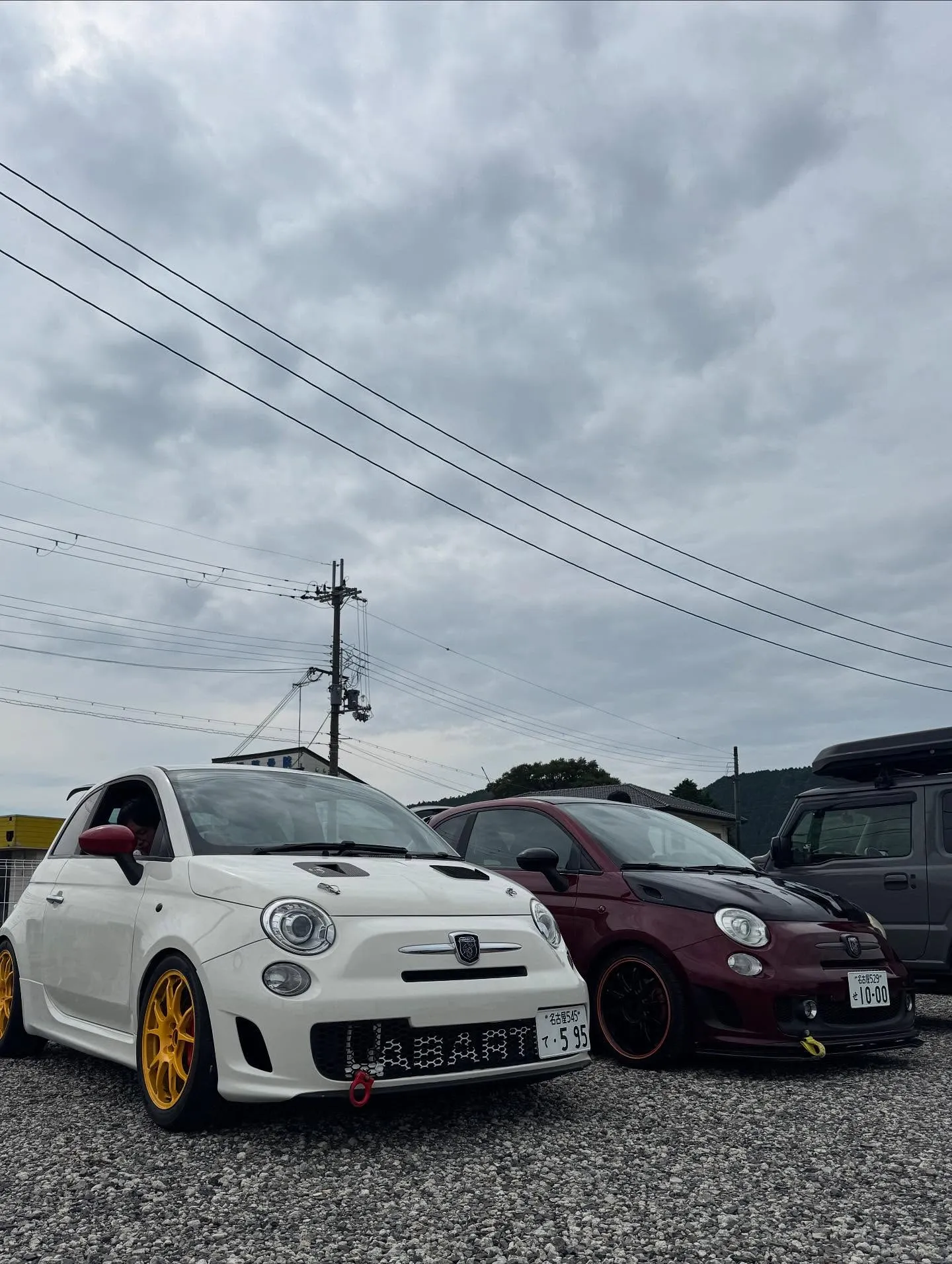 9月に入ってから、たくさんのアバルトのお客様に遊びに来ていた...