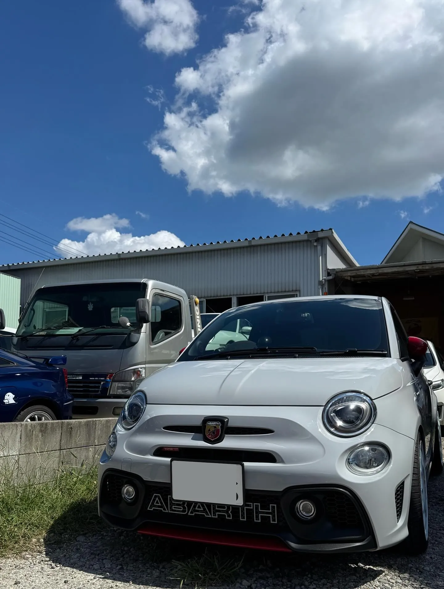 9月に入ってから、たくさんのアバルトのお客様に遊びに来ていた...