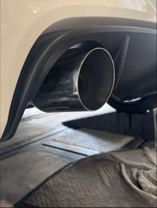 マルミッタヴォラーレ　アバルト用左出しマフラー！