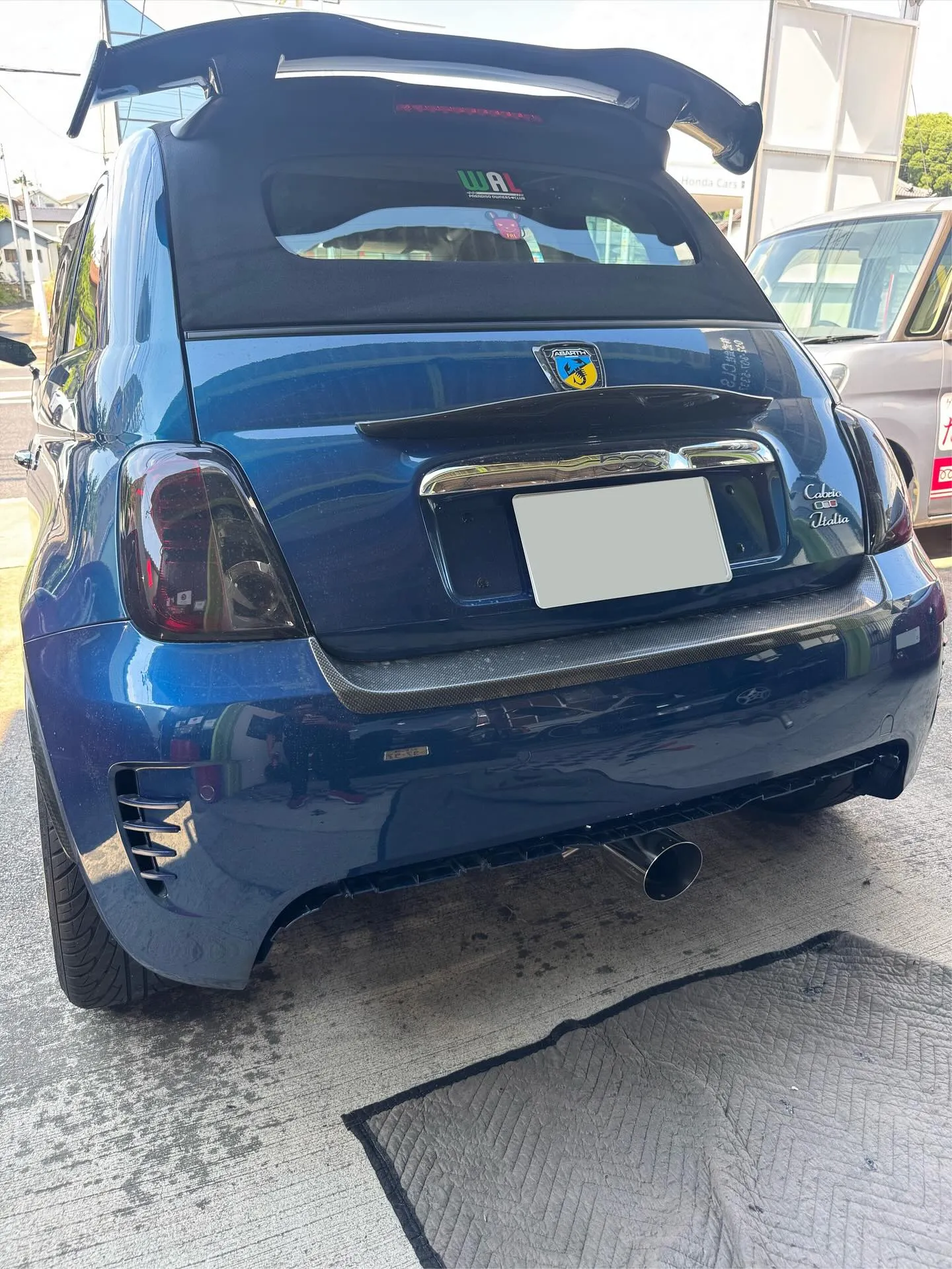 マルミッタヴォラーレ　アバルト用左出しマフラー！