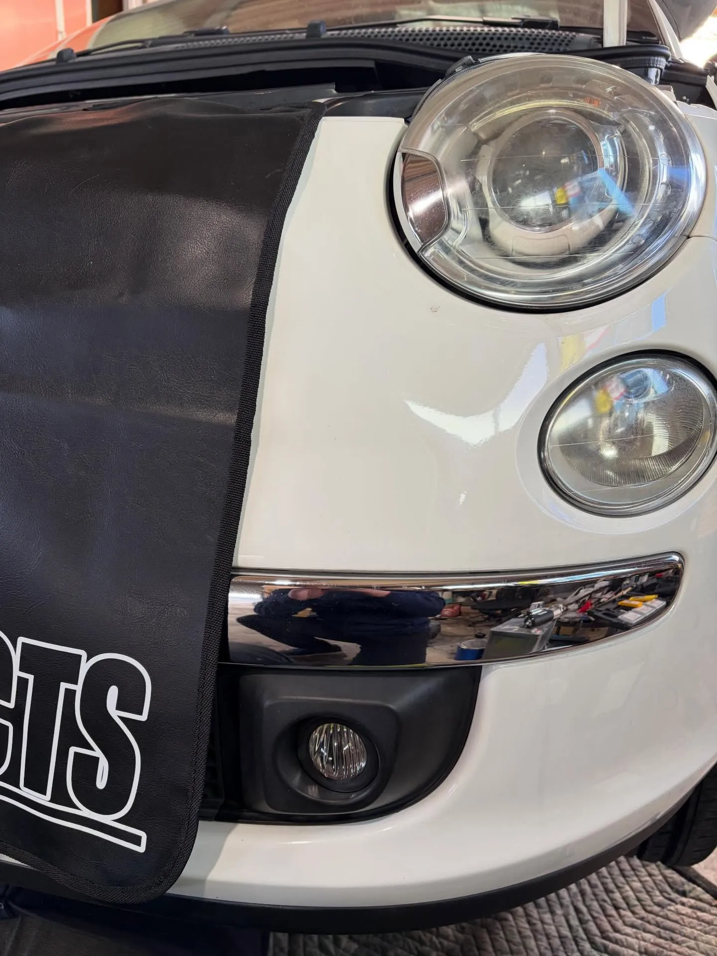 フィアット500セルモーター交換