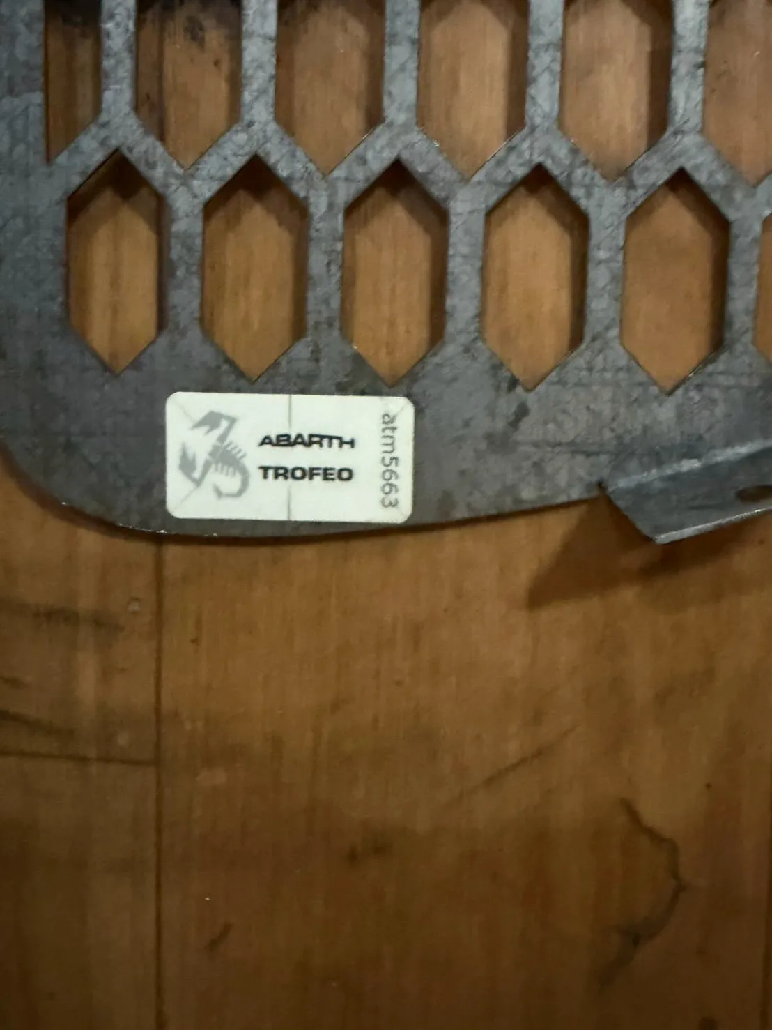 アバルト595アセット用グリルに交換！