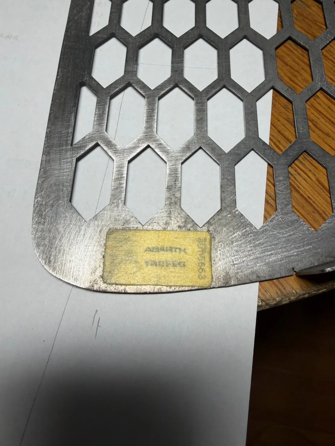 アバルト595アセット用グリルに交換！