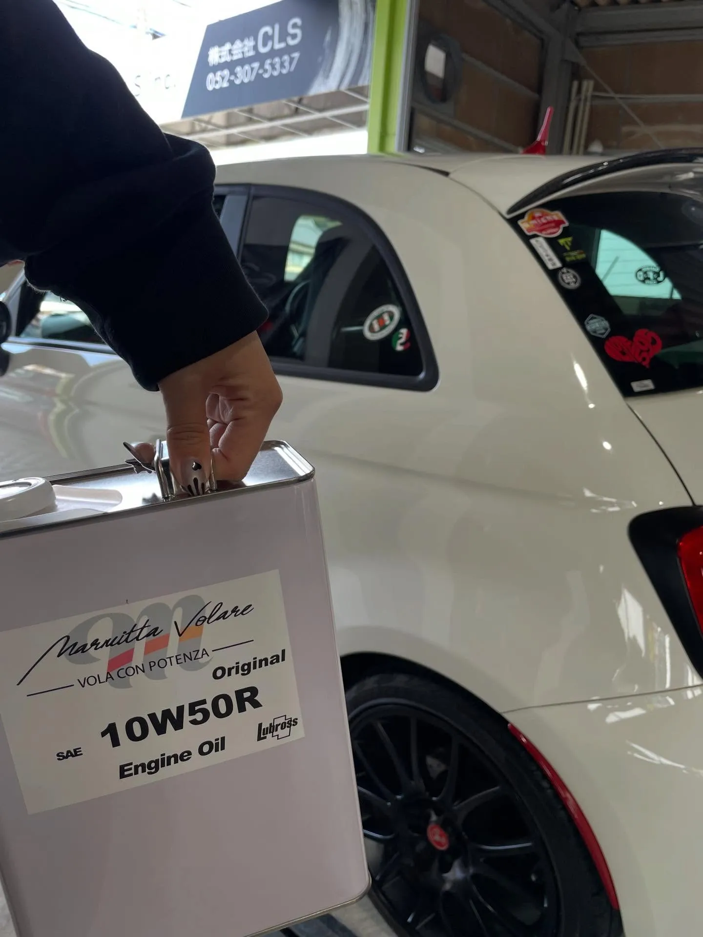 オイル交換とオイルエレメント交換でご来店いただきました!