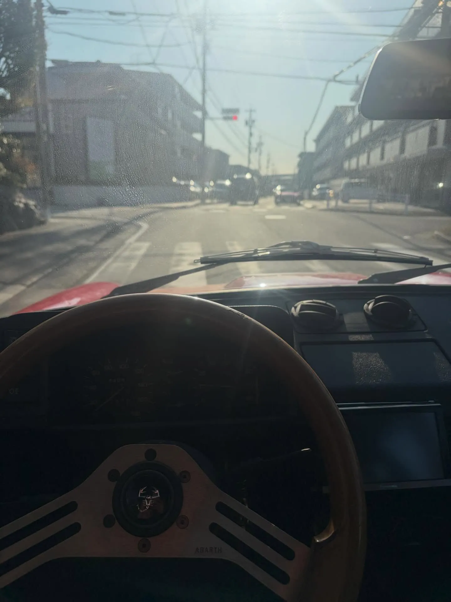 アウトビアンキA112 ローアーム、Fサスペンション交換、ス...