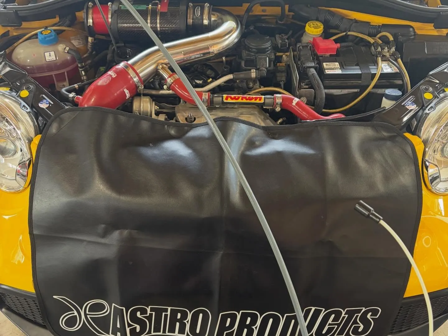 アバルト595オイル交換