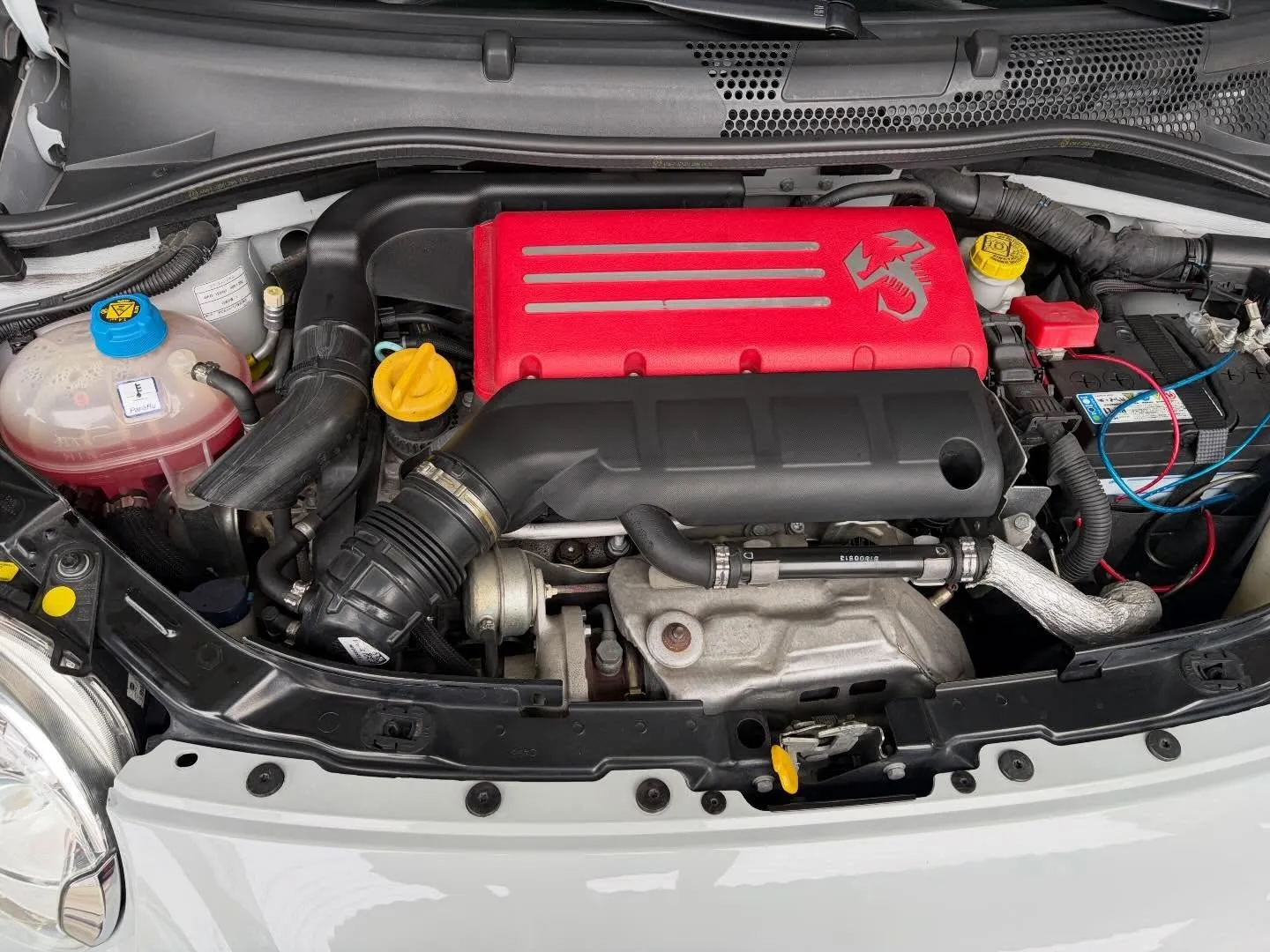 アバルト595オイル交換