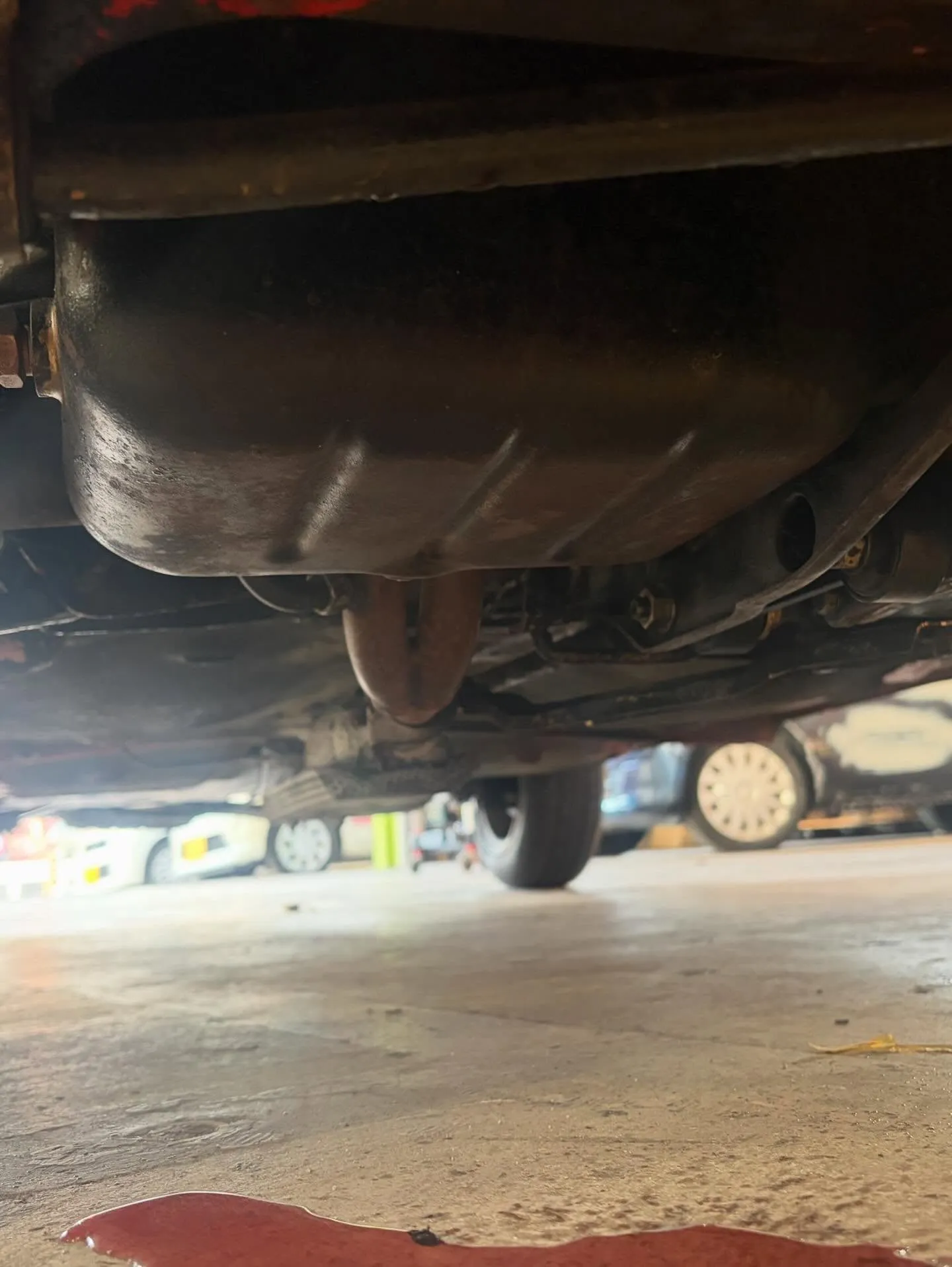 アウトビアンキA112 水漏れでご入庫！