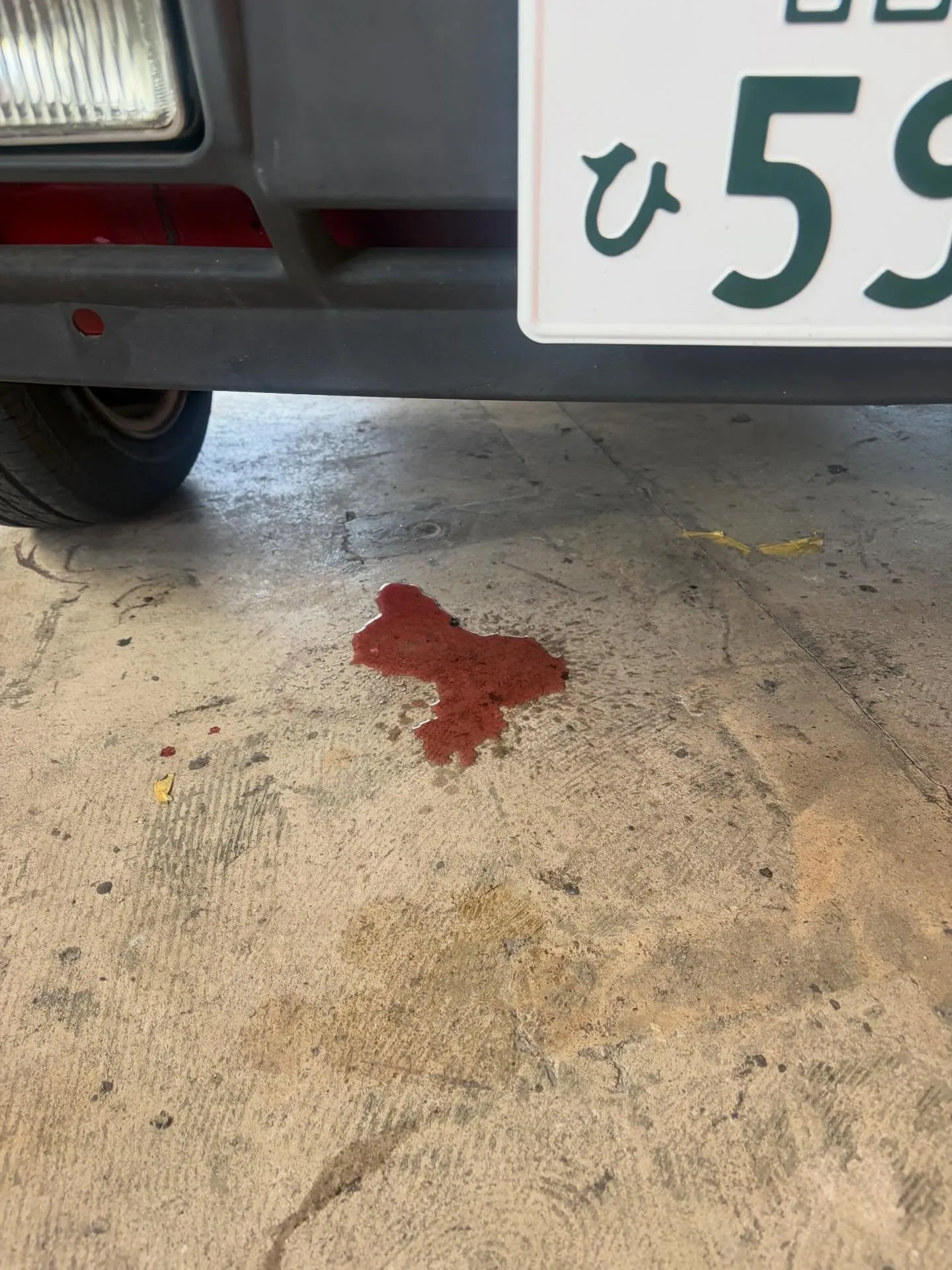 アウトビアンキA112 水漏れでご入庫！