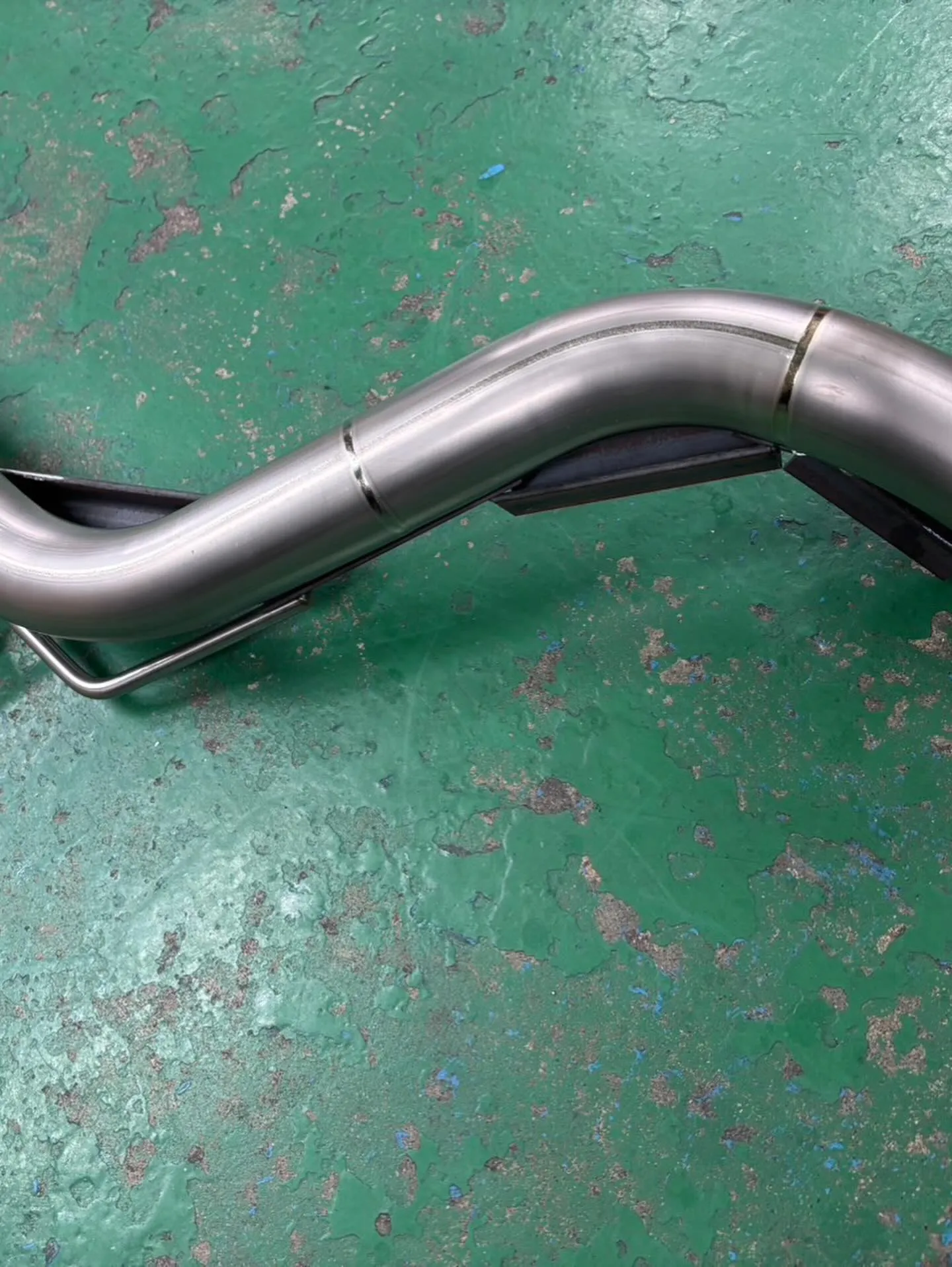 アバルト用チタン製センターパイプ完成！！