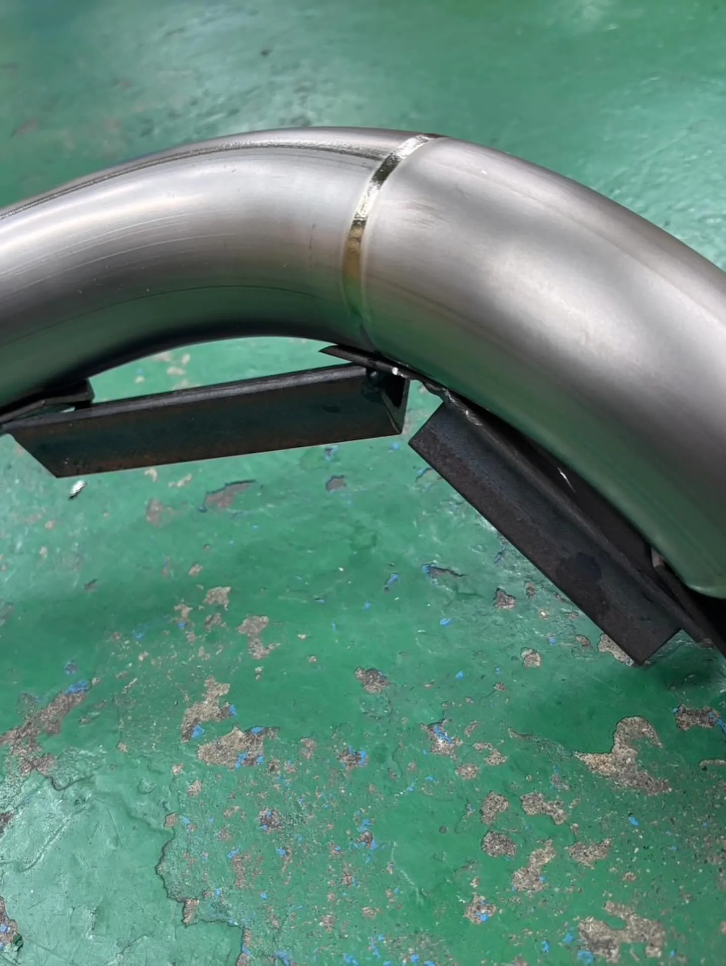 アバルト用チタン製センターパイプ完成！！