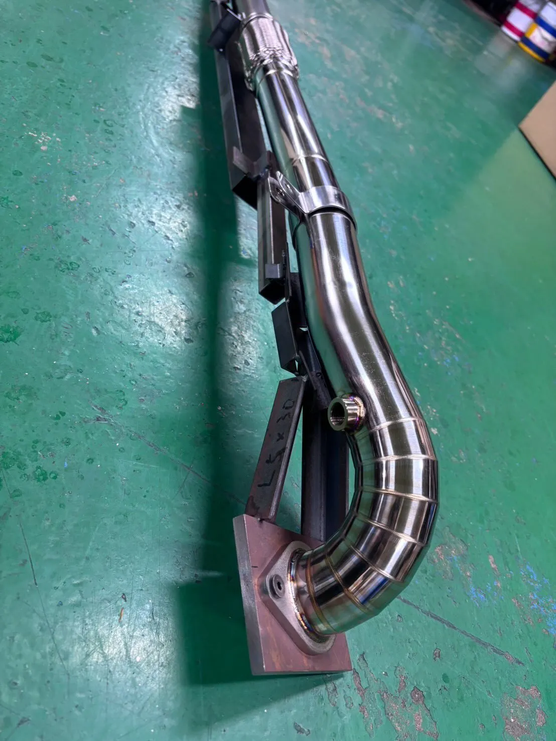 アバルト用チタン製センターパイプ完成！！