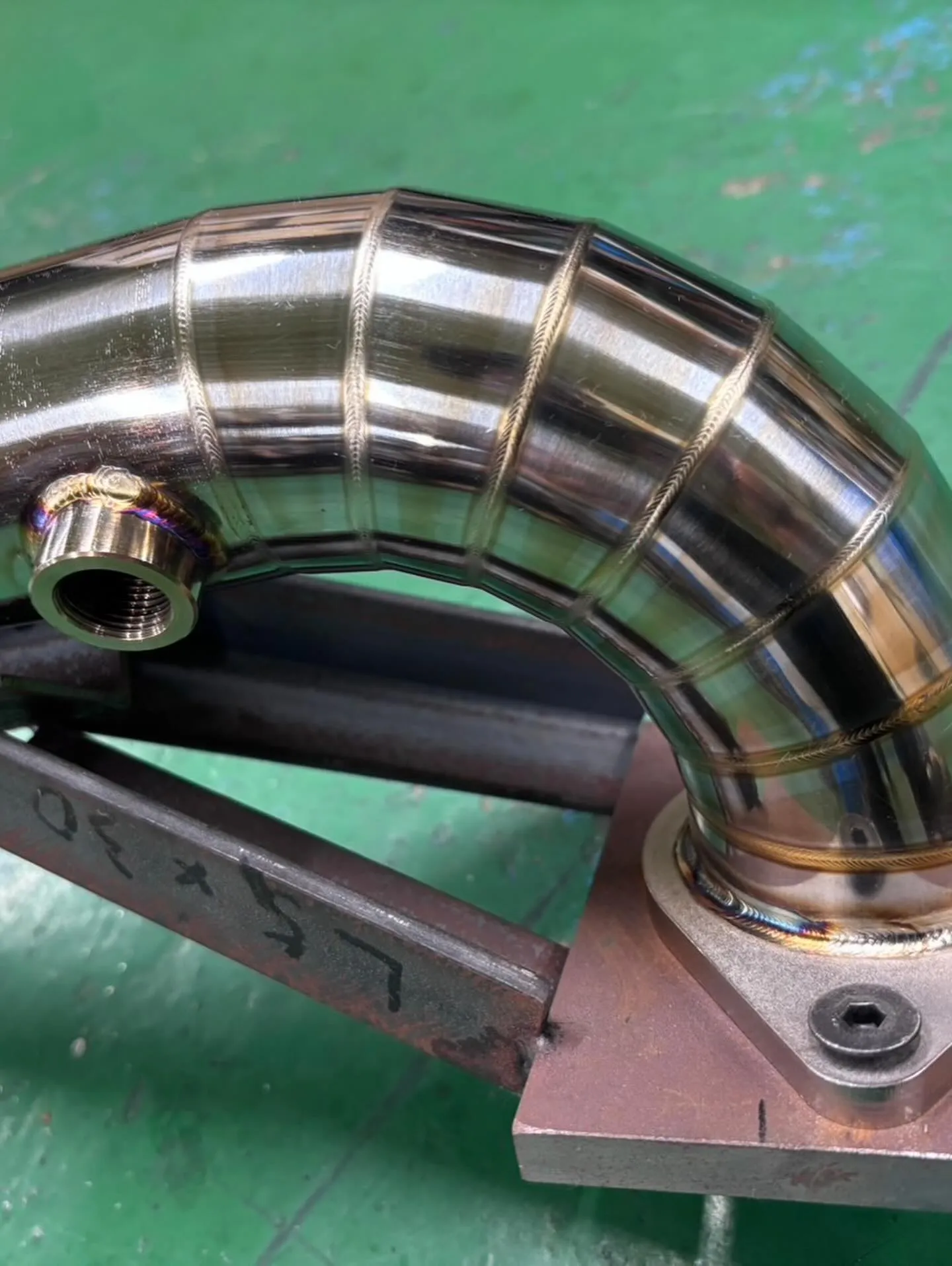 アバルト用チタン製センターパイプ完成！！