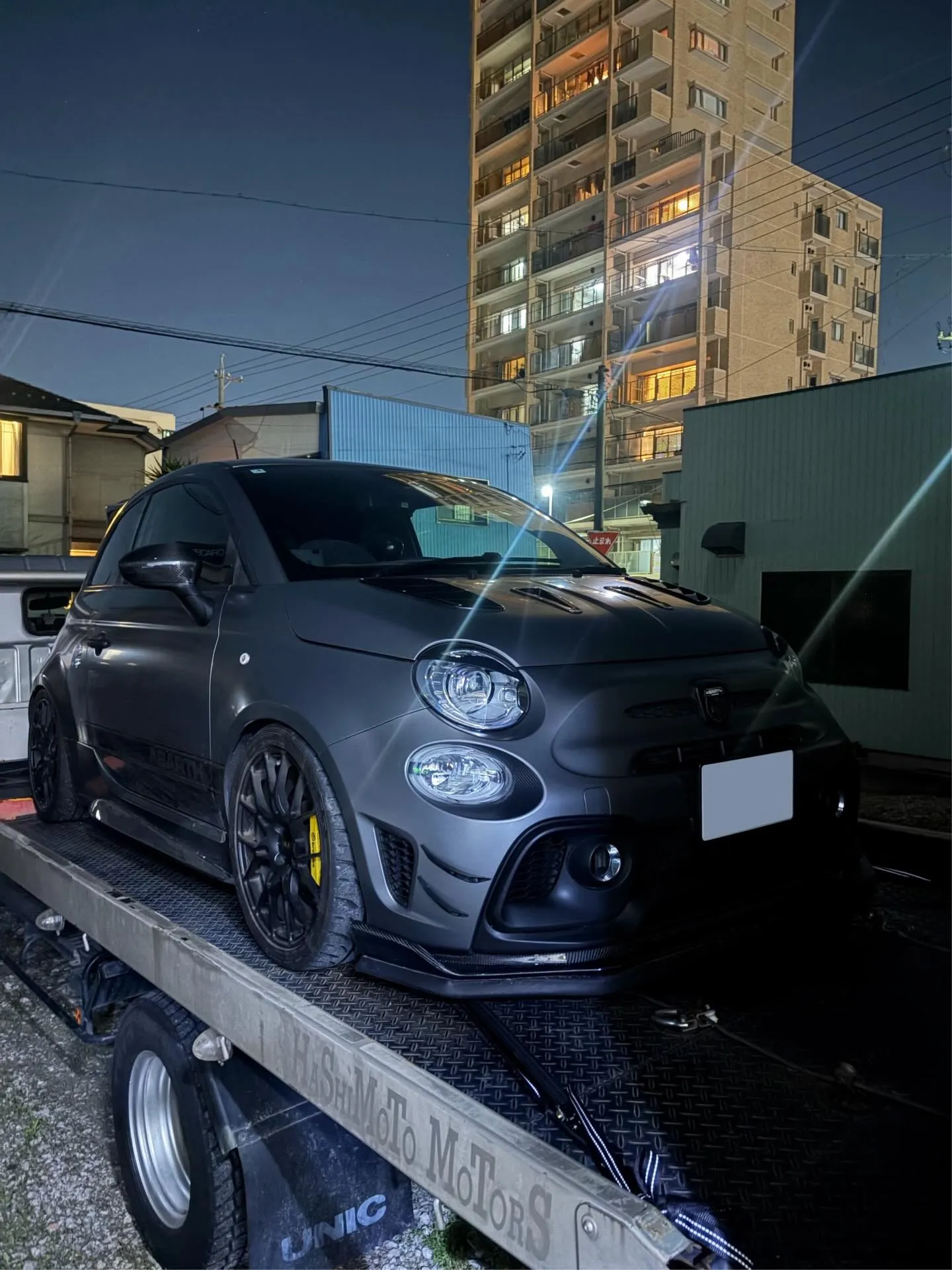 アバルト595 走行中にエラー点灯　アクセル開けても回転数が...