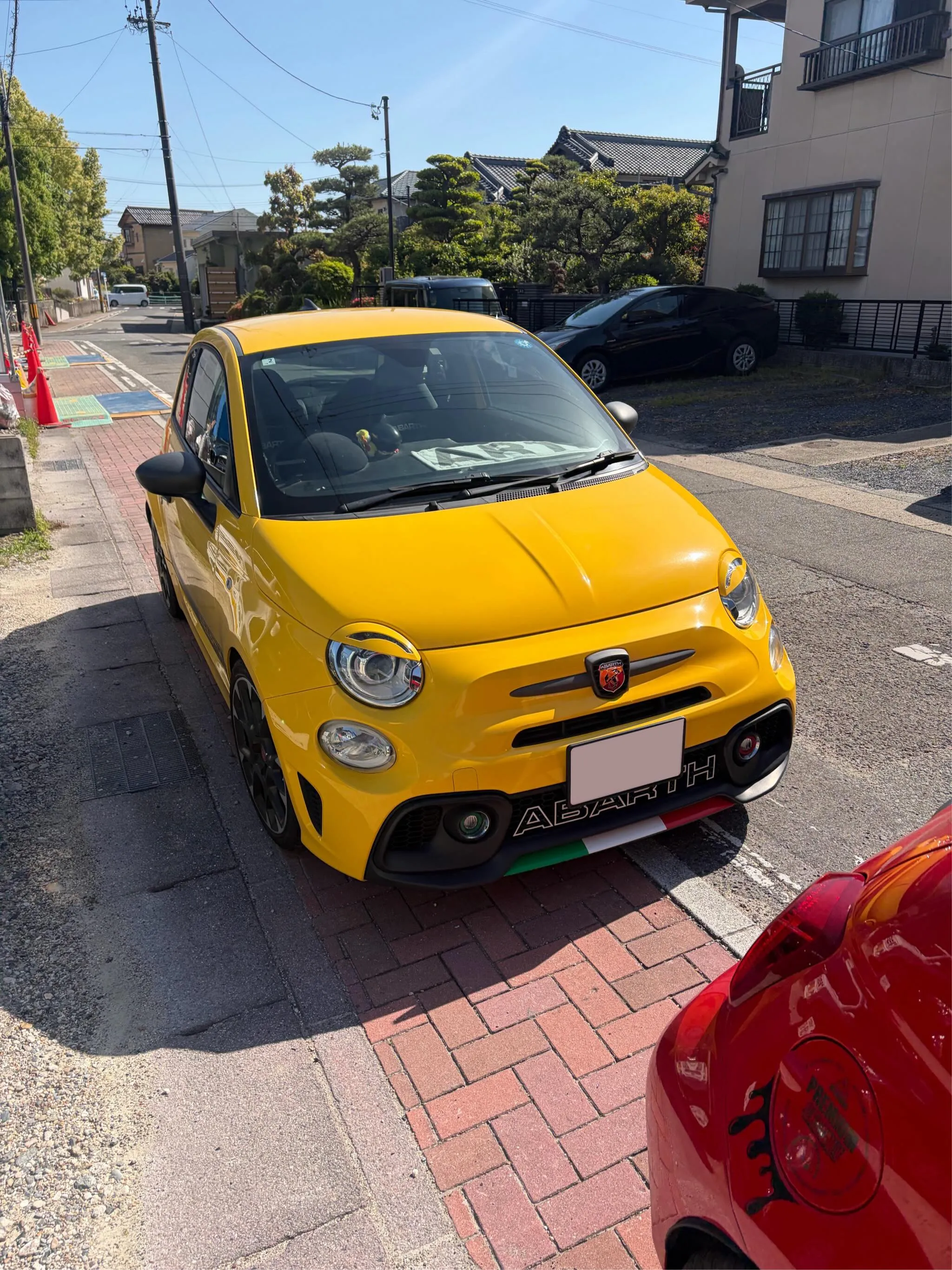 アバルト親子　飛び込みご来店ありがとうございました😊