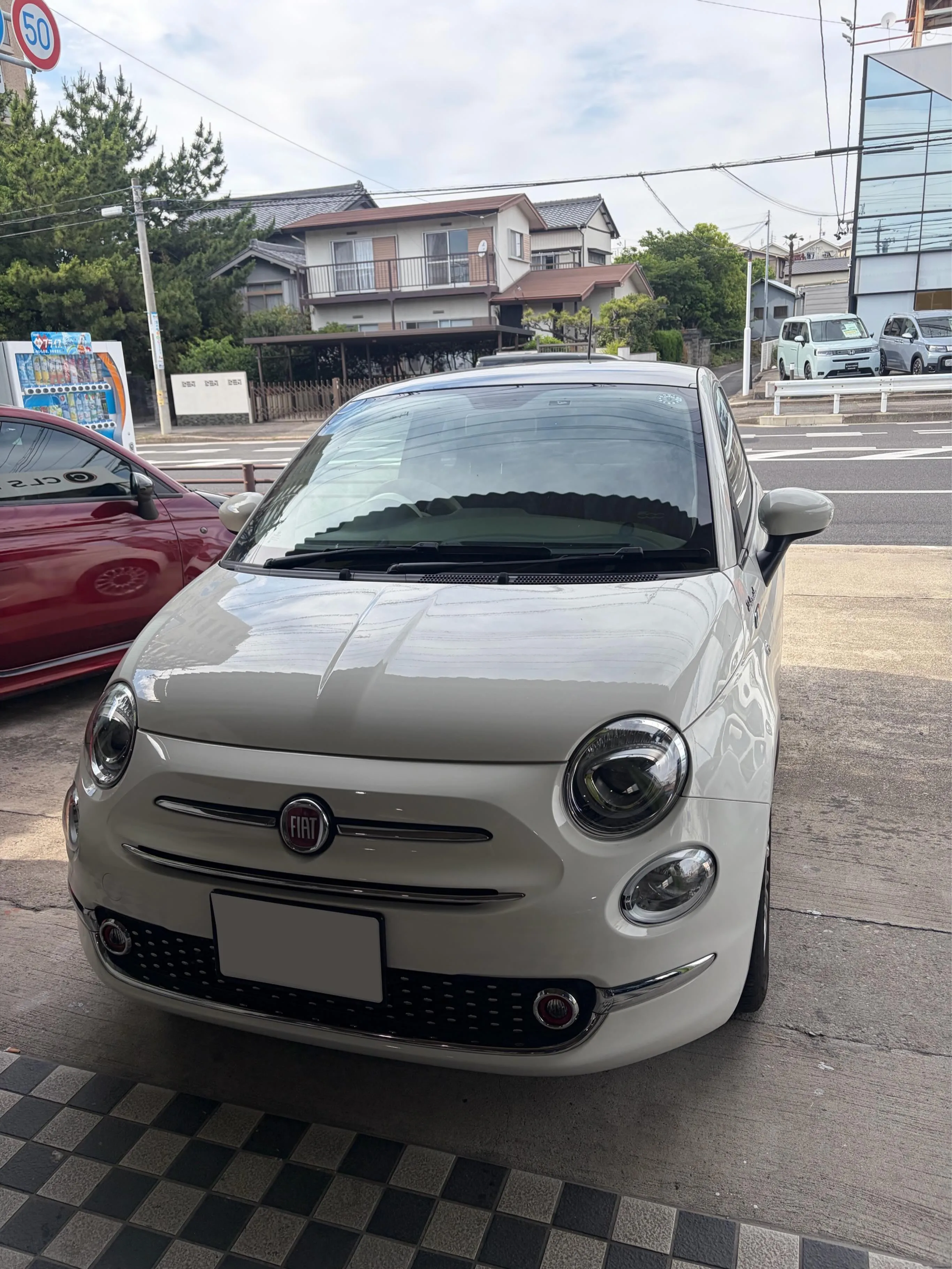 フィアット500エラーレセット試走からのご購入