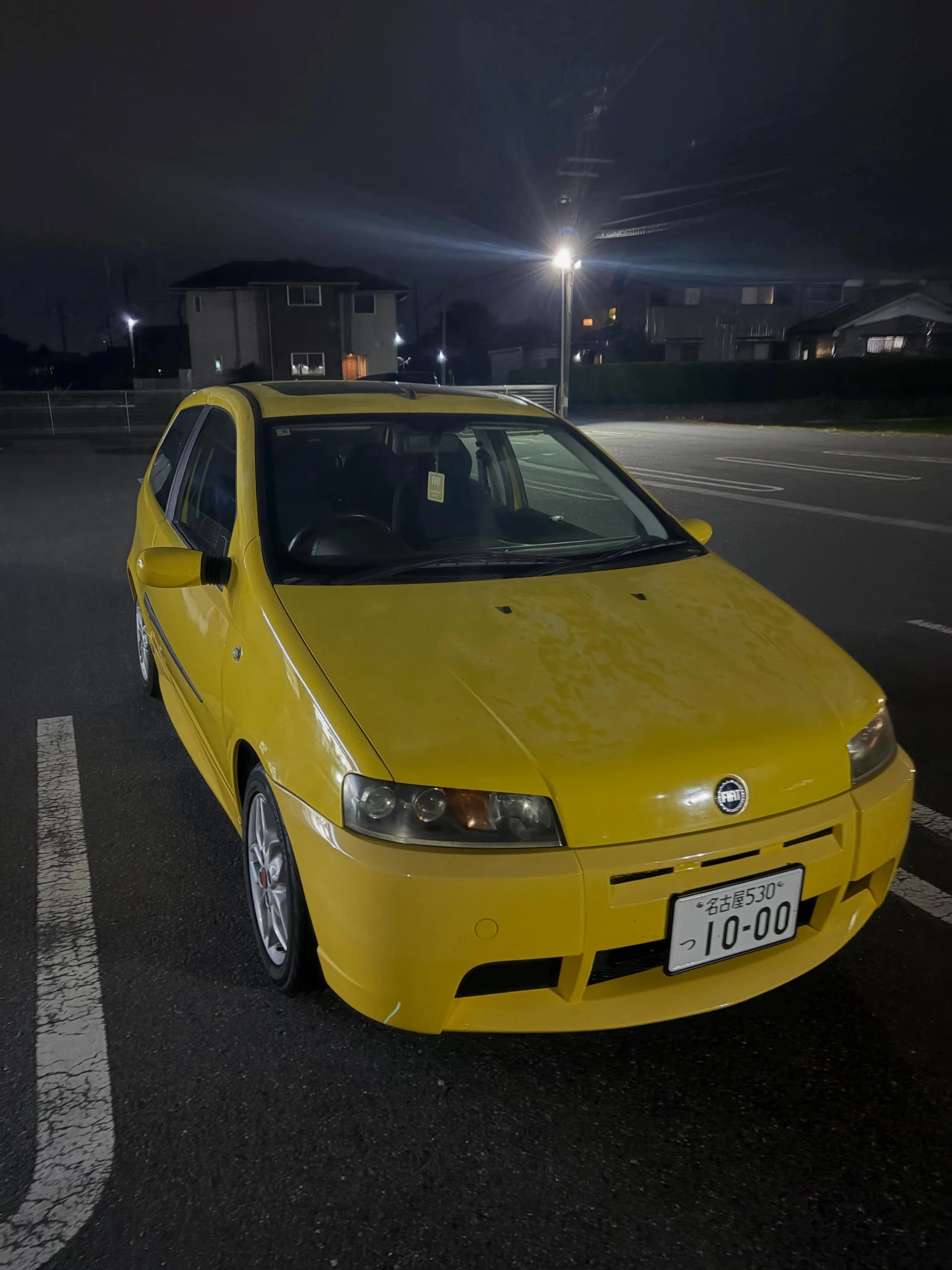 フィアットプントHGTアバルトプラグ交換！