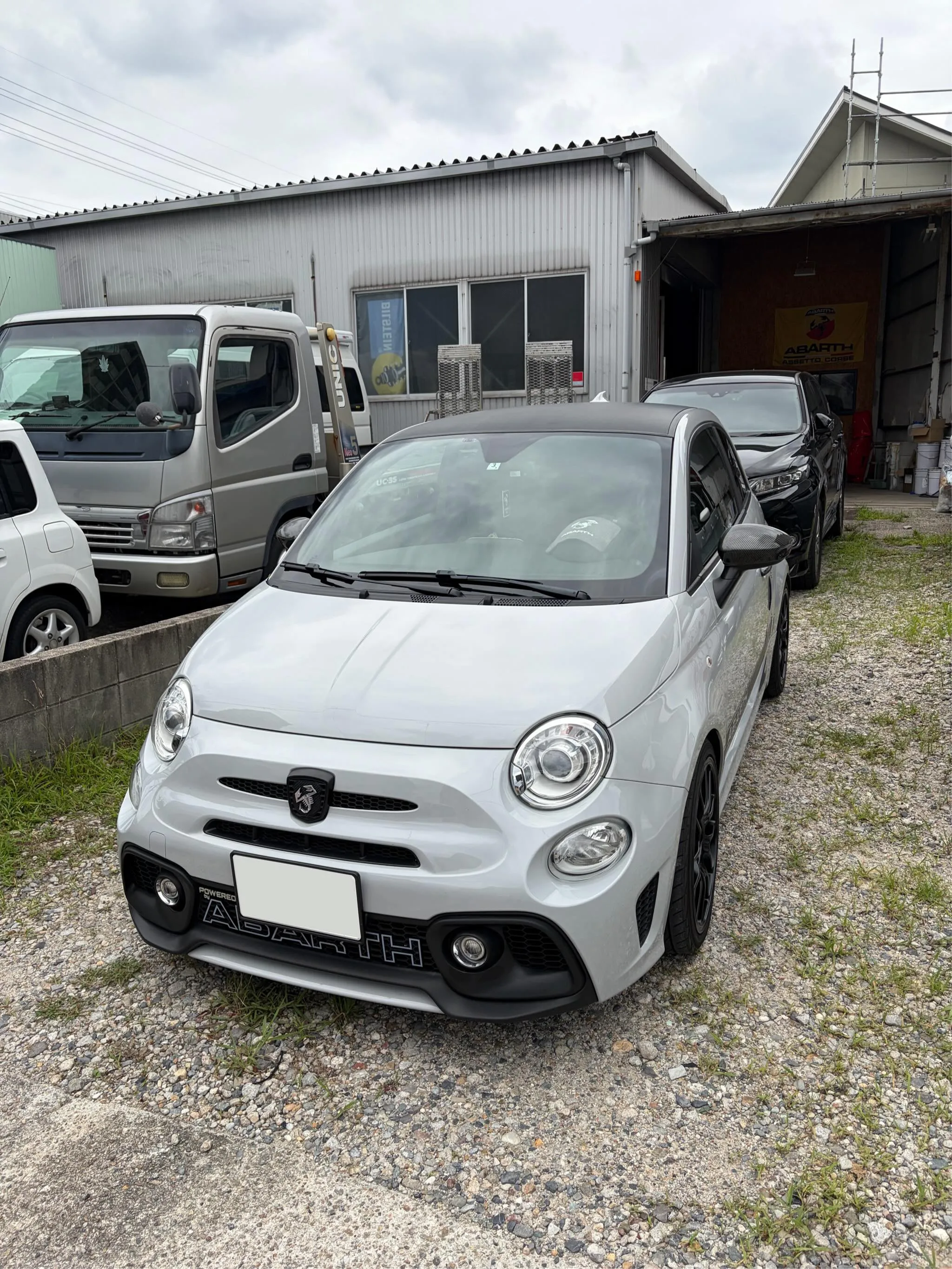 アバルト595 ウインドレギュレータ交換！