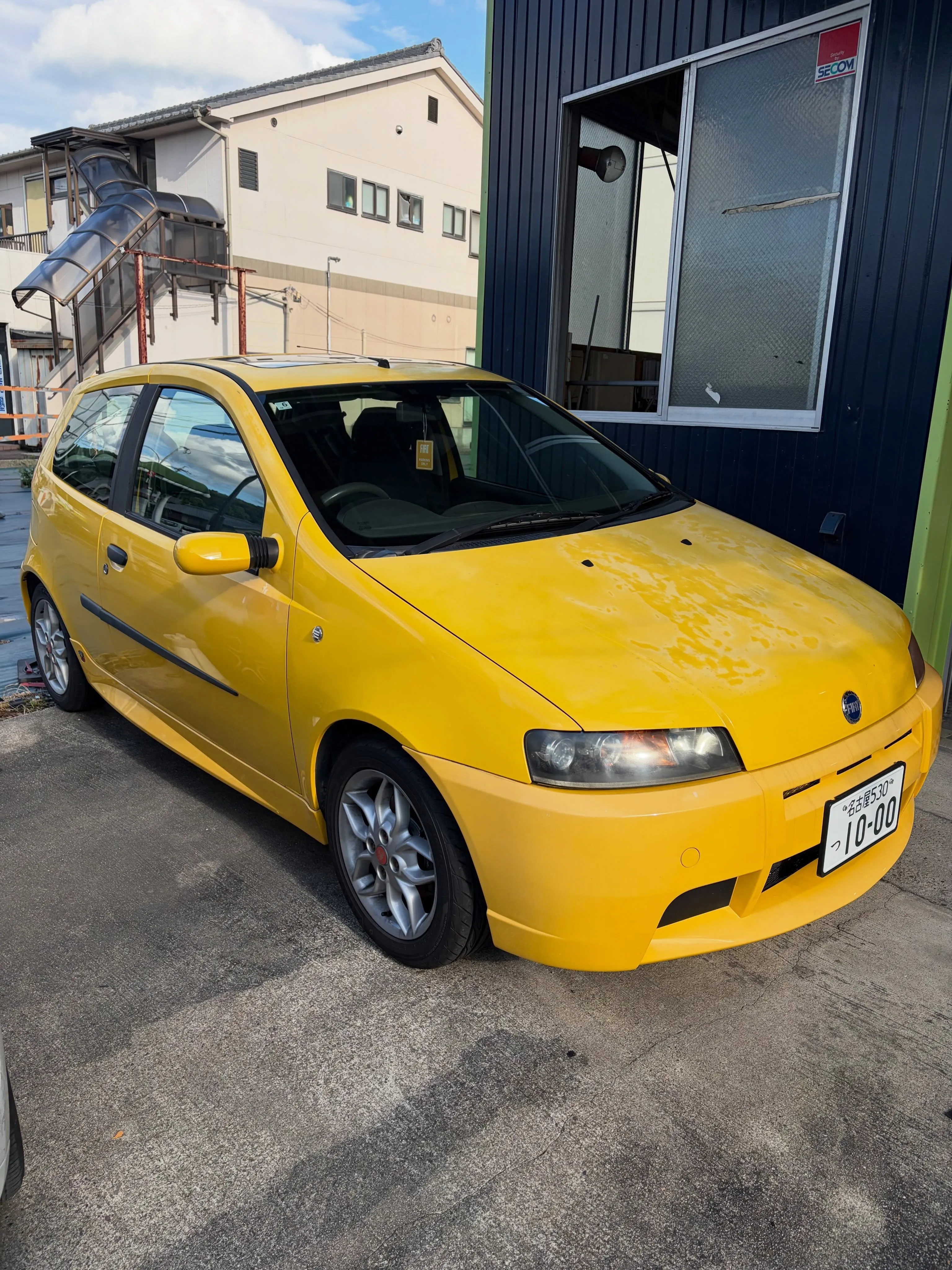 エラーレセットをフィアットプントHGTアバルトに取り付けてみ...