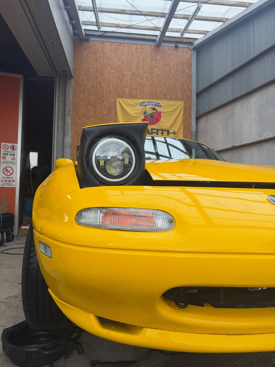 NAロードスター　オイル交換でご入庫！