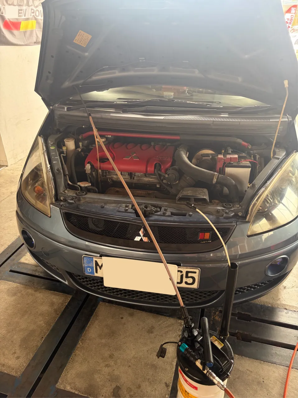コルトプラス　マルミッタヴォラーレ10w50sオイル交換！