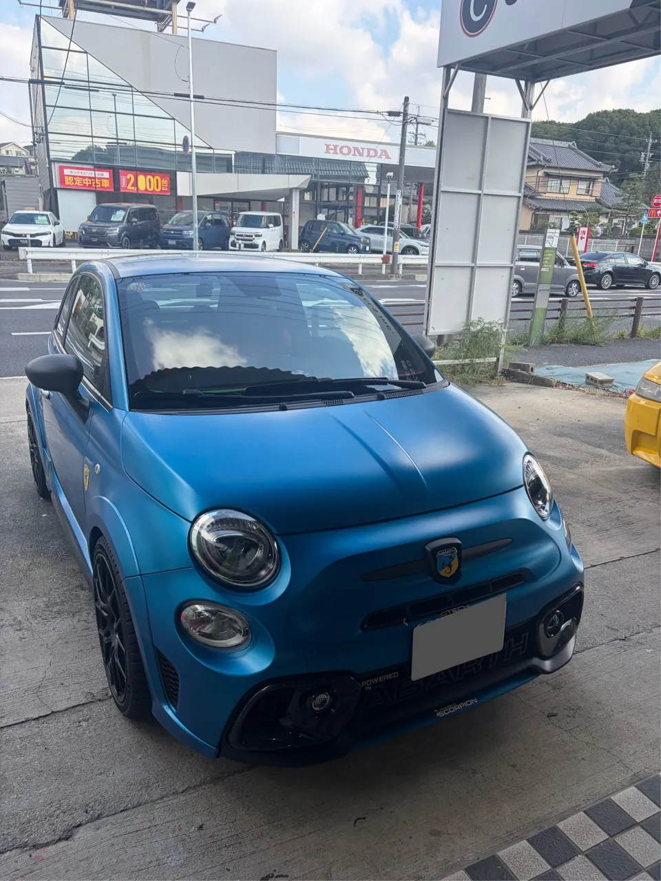 アバルト595 川越からご来店ありがとうございます😊