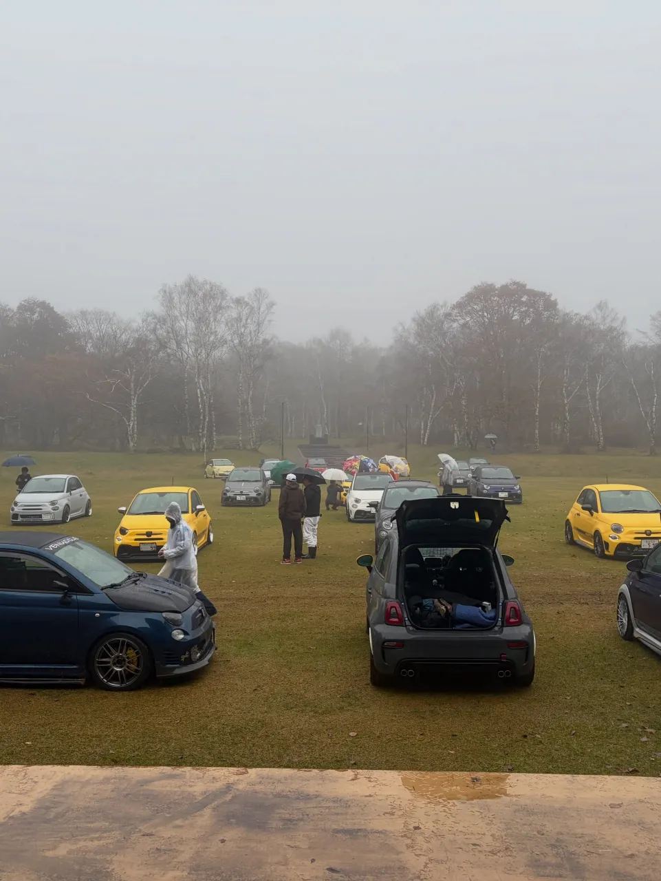 FIAT &ABARTHでビーナスラインを走ろうの会 秋の陣